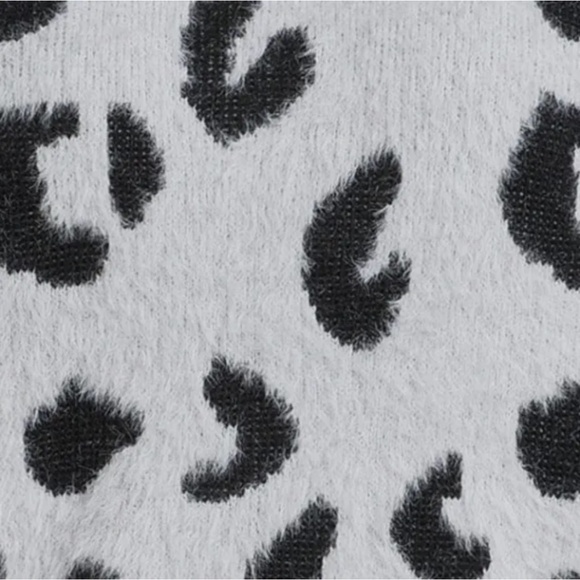 Dreamers by Debut Plus Gray Leopard Soft Cozy Sweater 3X NEW - Picture 2 of 2
